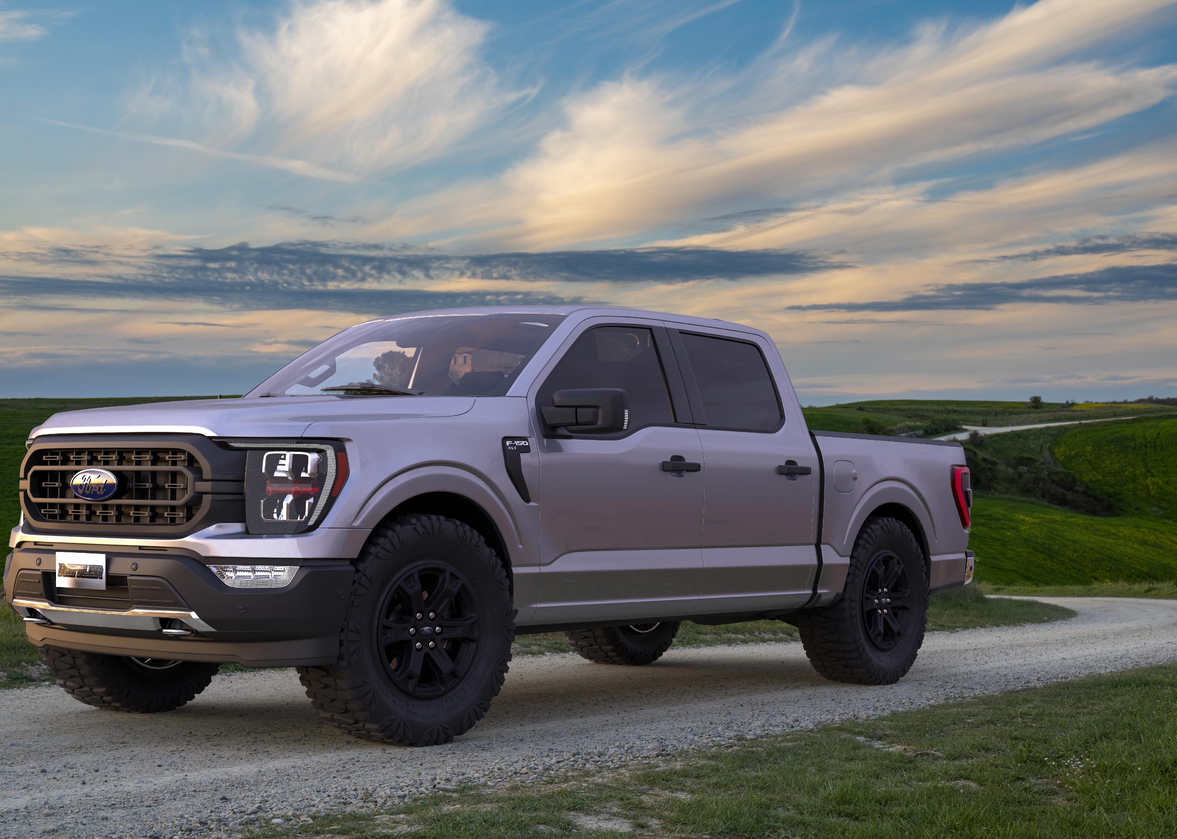 New Ford F-150 Rattler in the countryside.