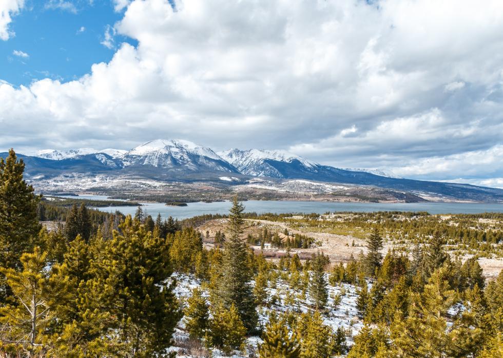 View of Lake Dillon in Summit County.