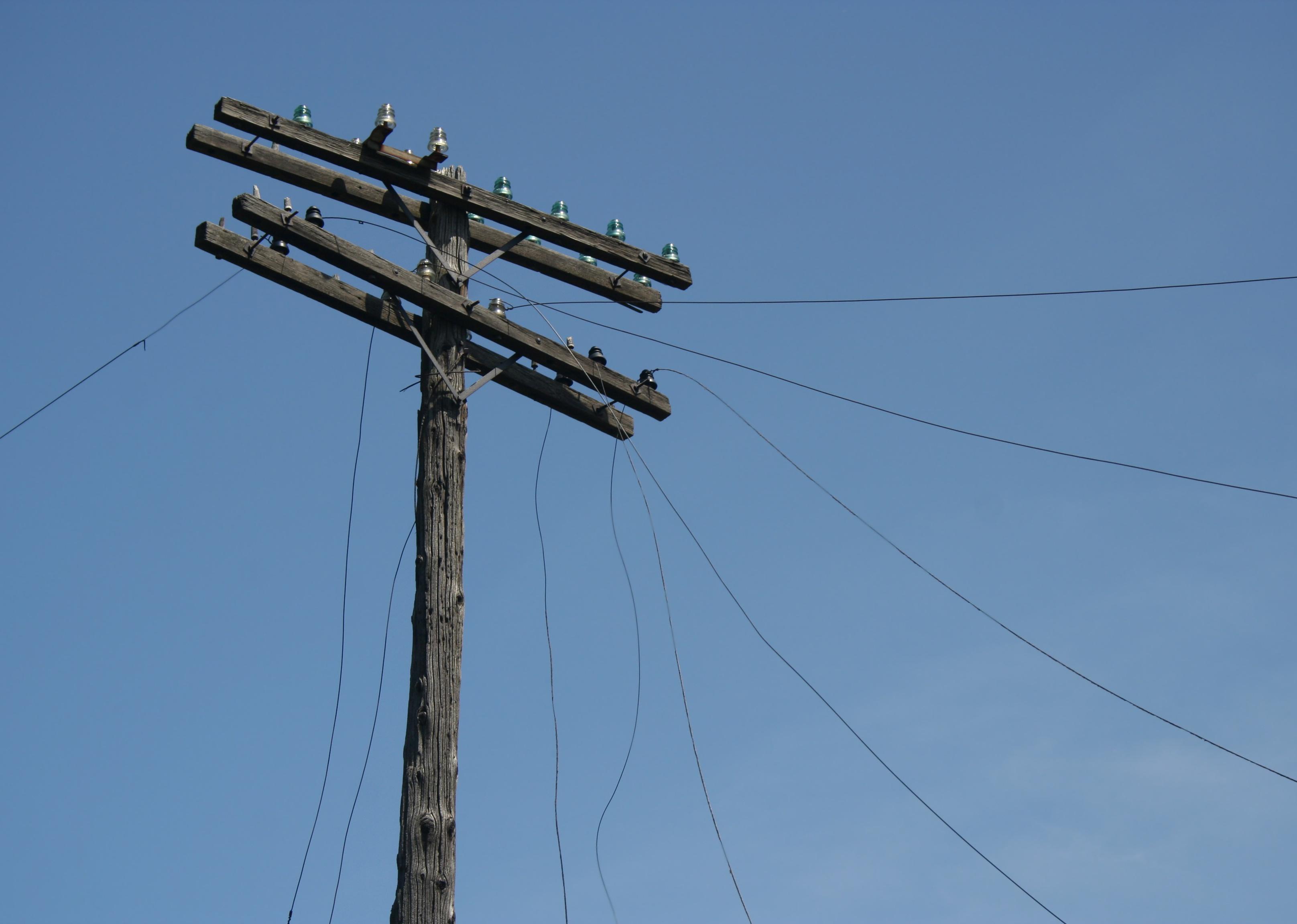 Downed power lines.