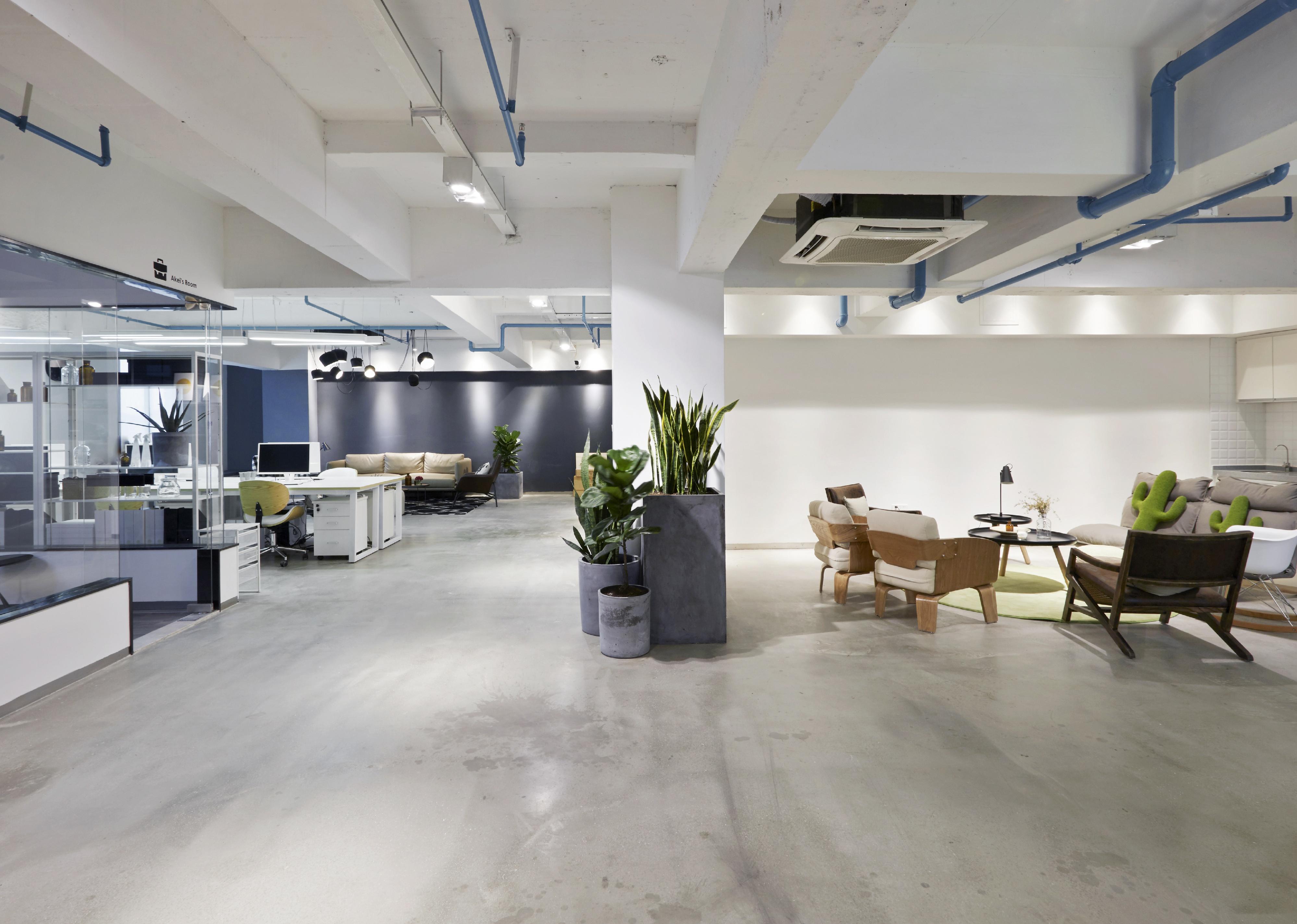 Modern office interior.