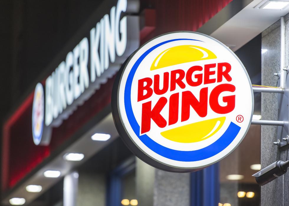 Burger King restaurant exterior.