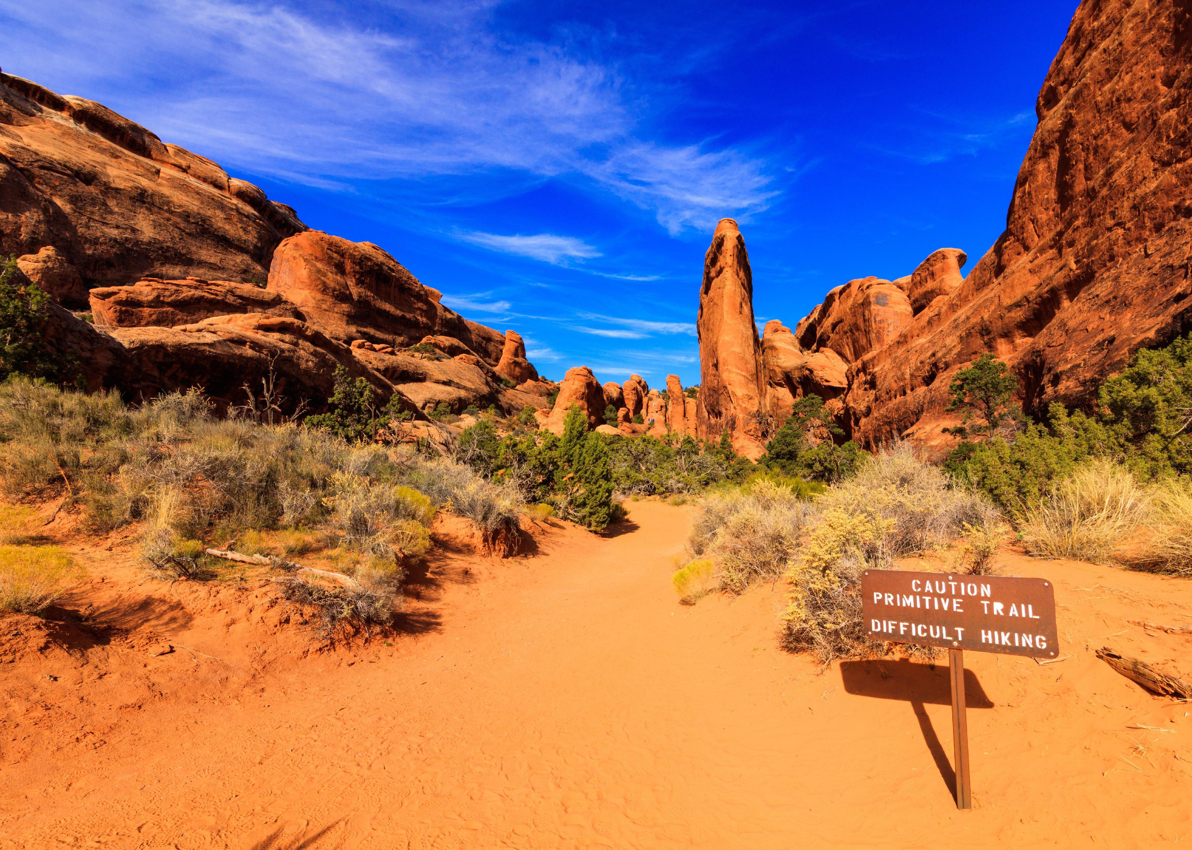 Arches National Park in Utah.