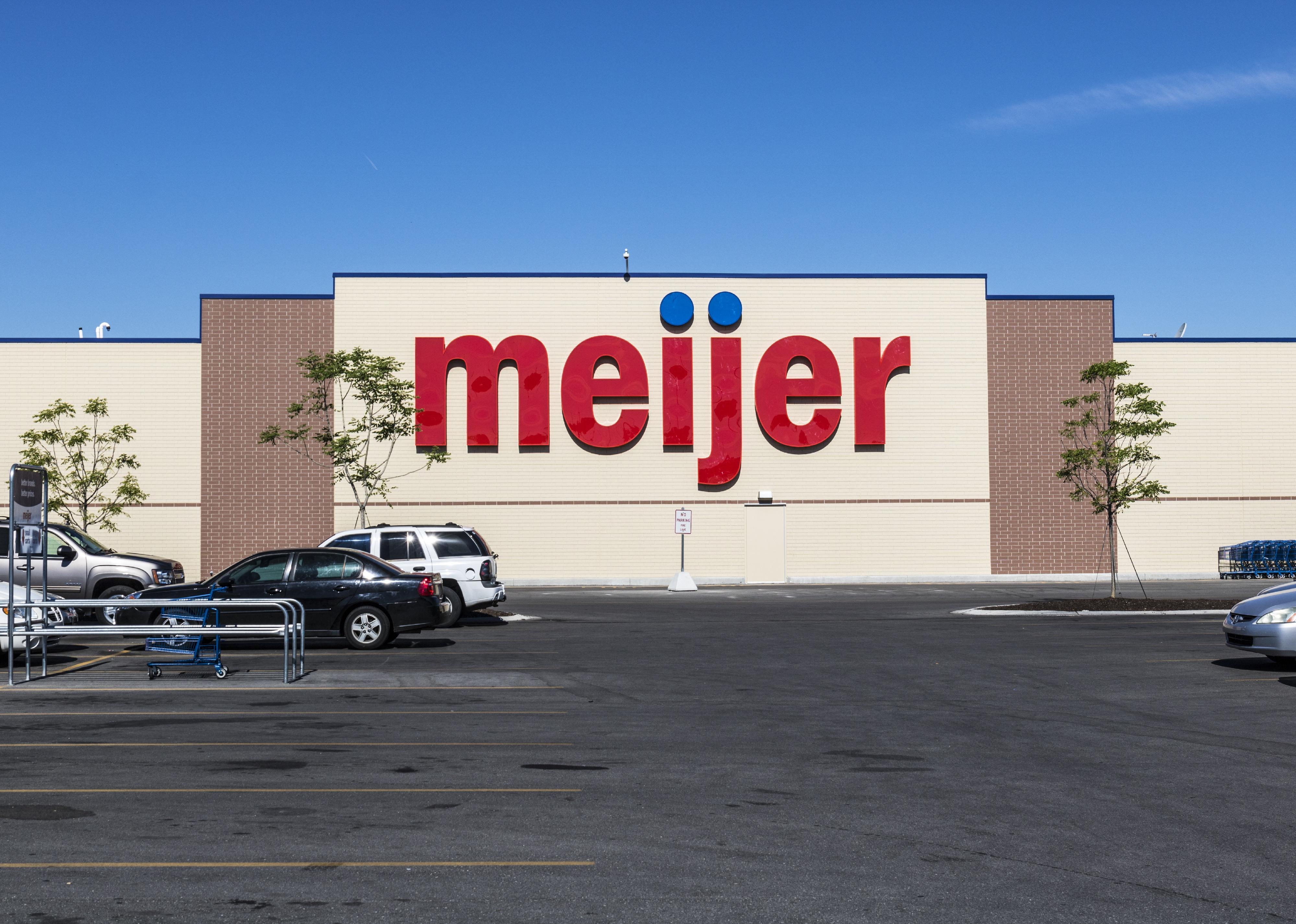 Meijer storefront.
