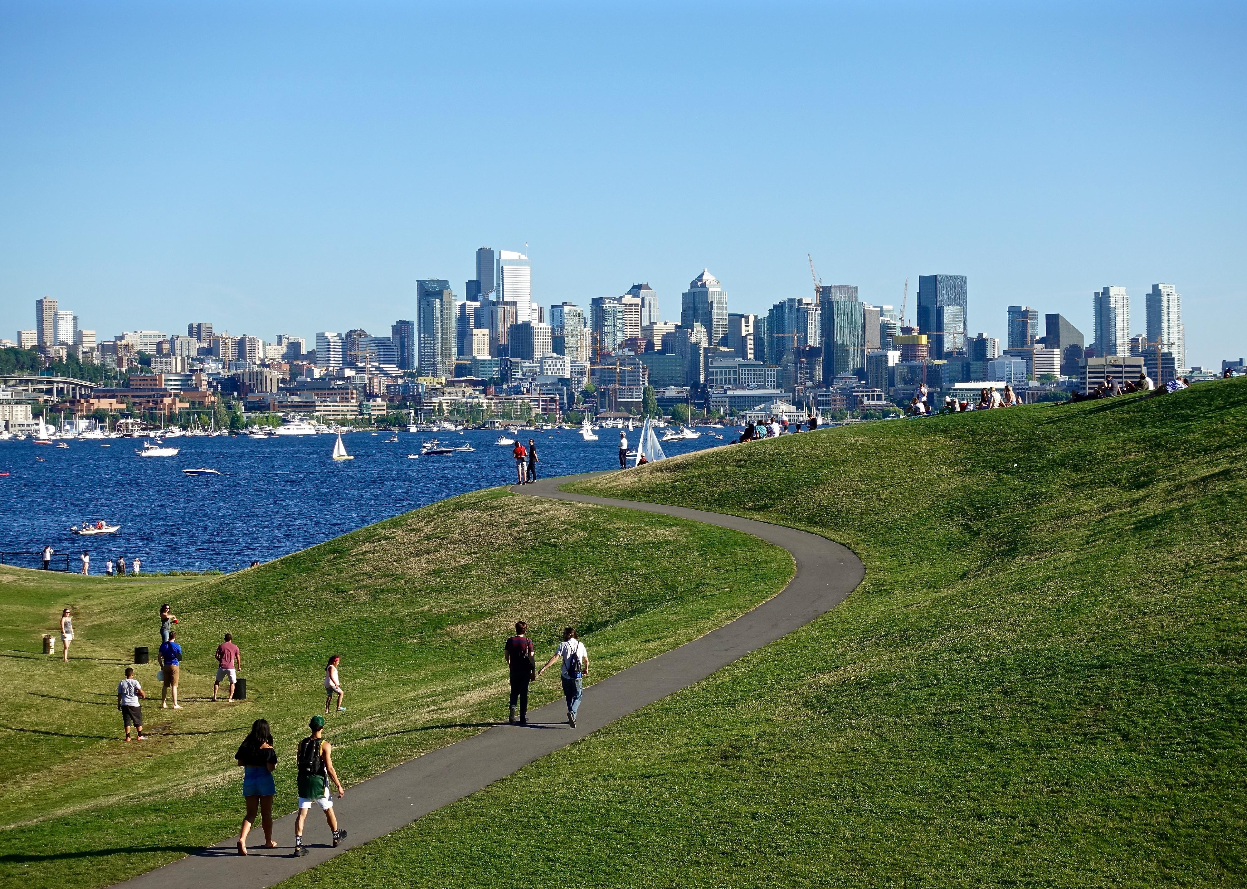Gas Works Park in Seattle.