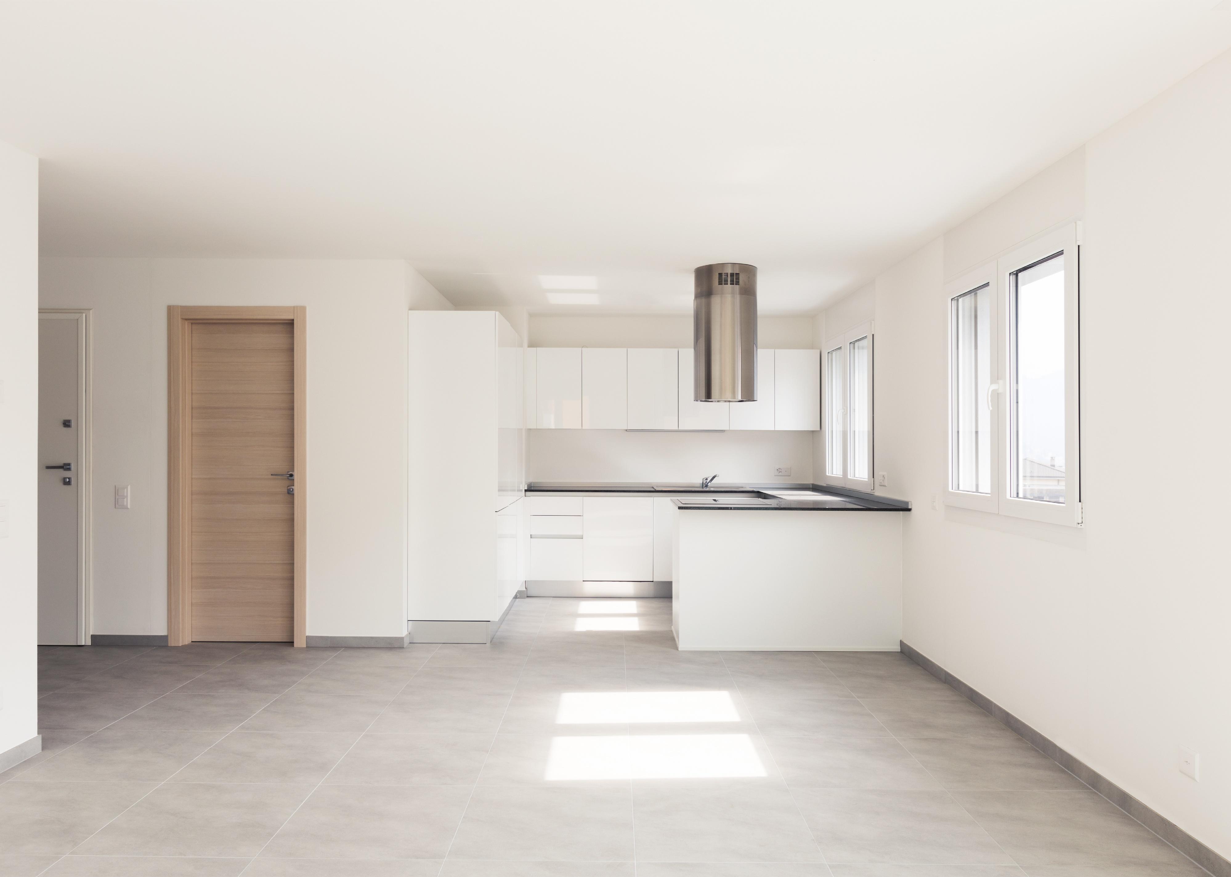 Empty modern apartment.