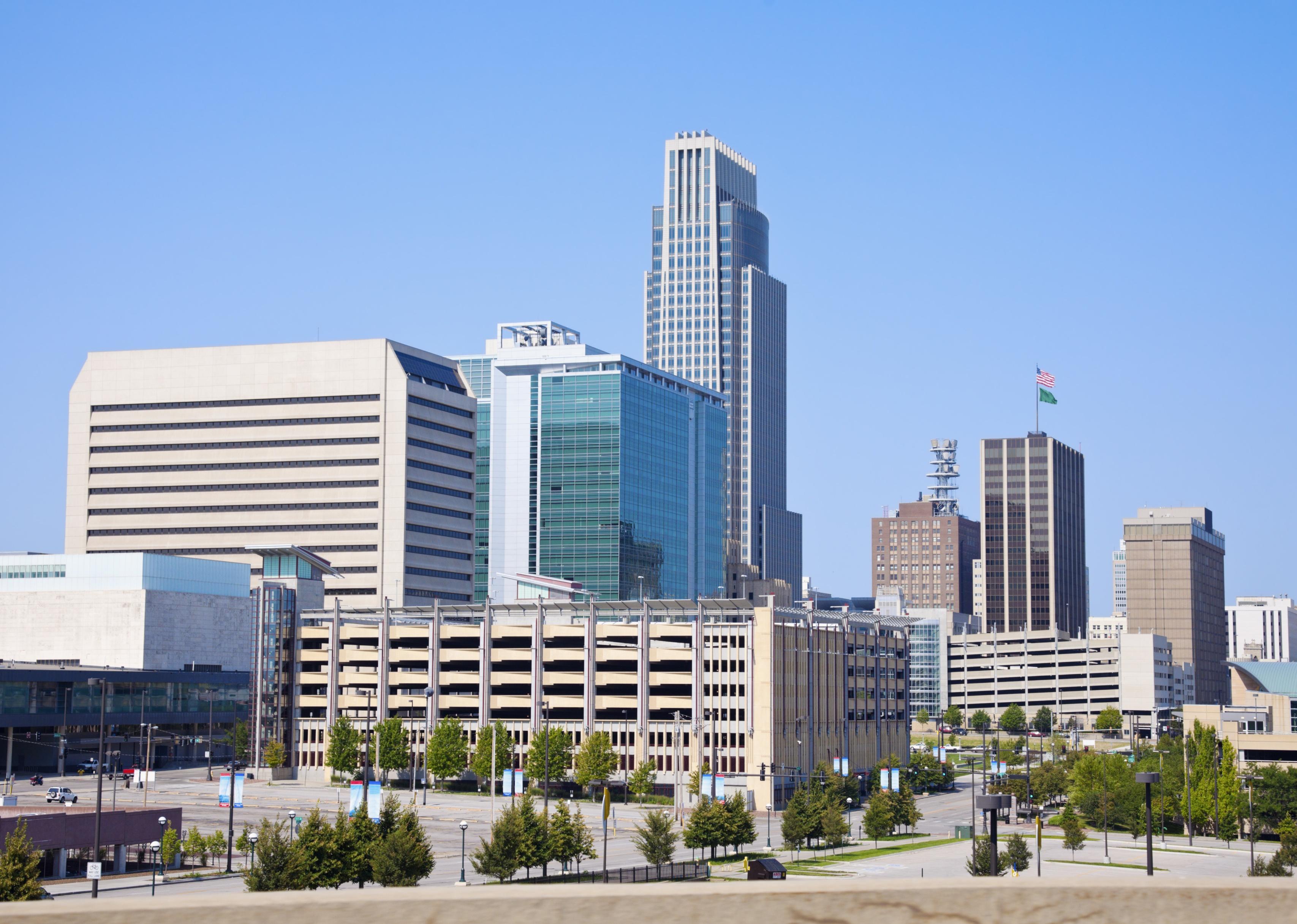 Skyline of Omaha, Nebraska