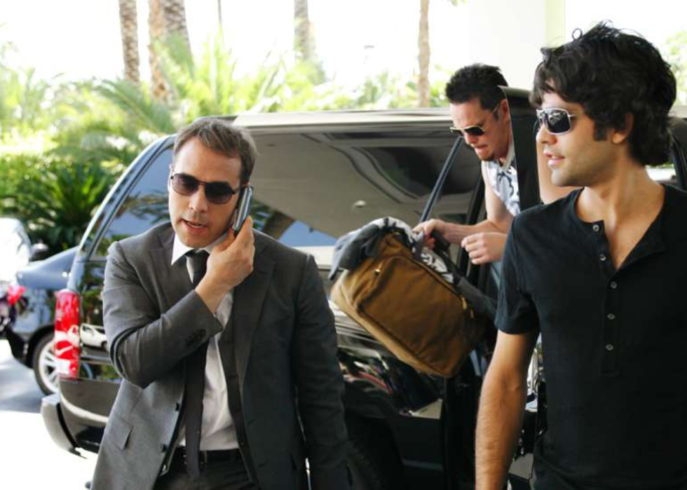 Kevin Dillon, Adrian Grenier, and Jeremy Piven.