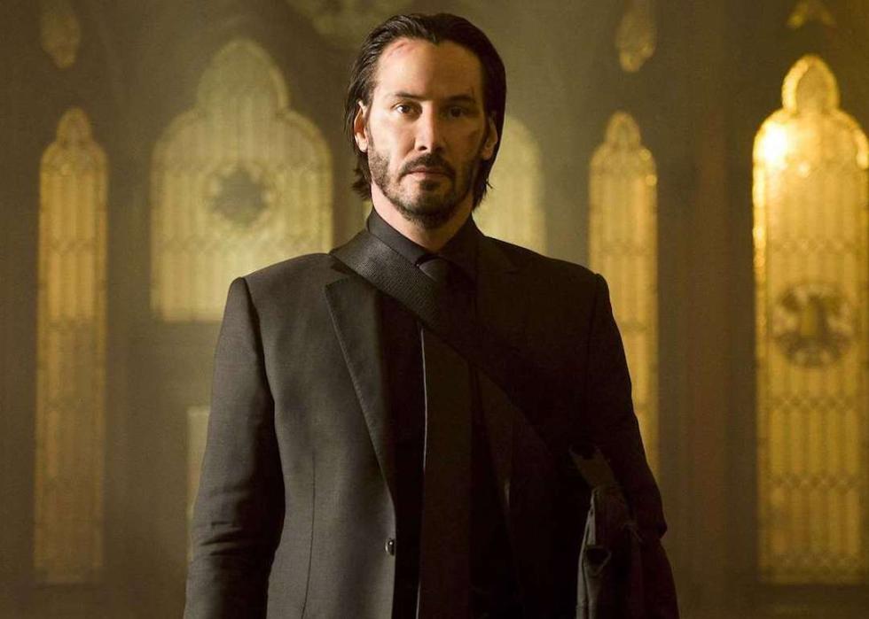 Keanu Reeves as John Wick in the titular 2014 film.