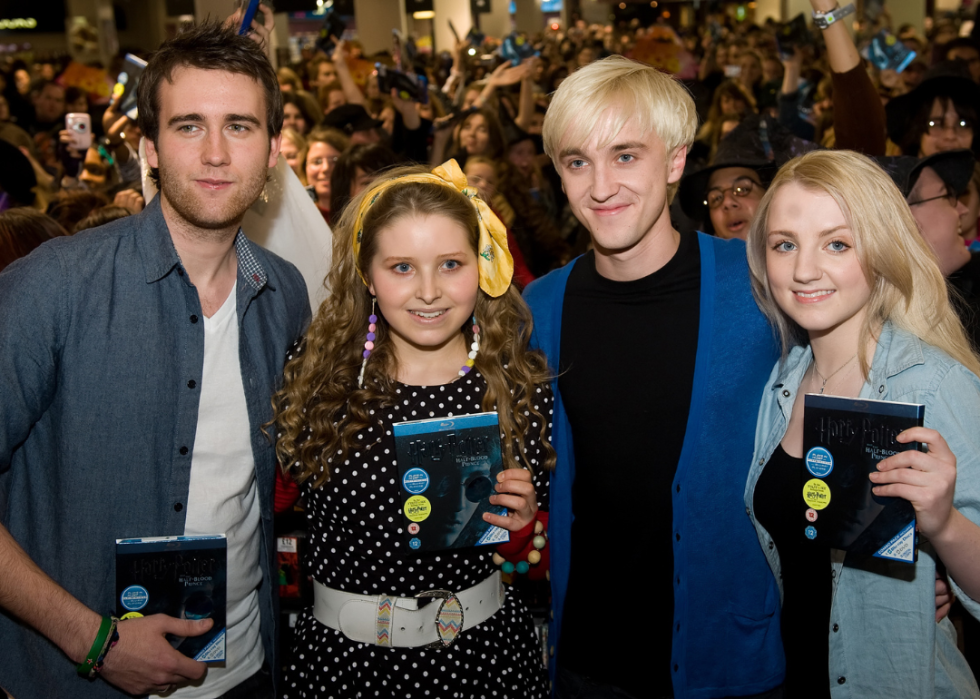 Harry Potter cast members.