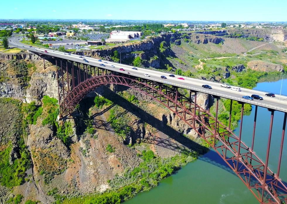Perrine Bridge in Twin Falls, Idaho