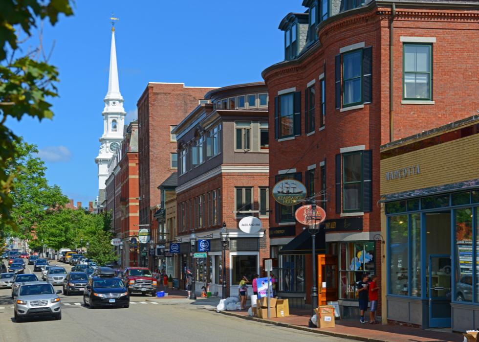 Downtown Portsmouth, New Hampshire