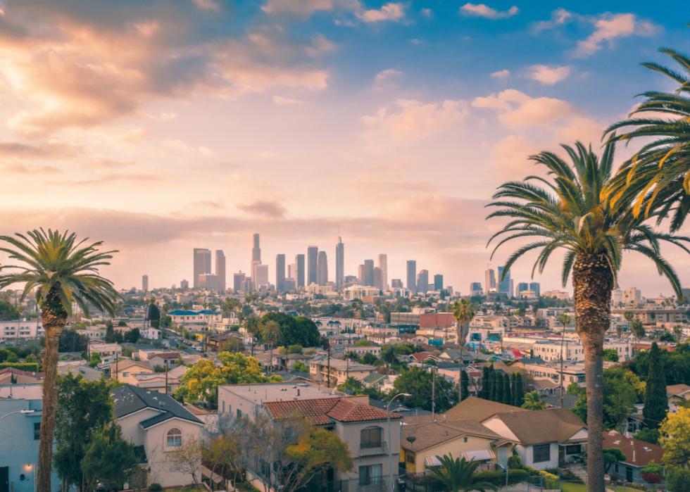 Los Angeles' downtown skyline