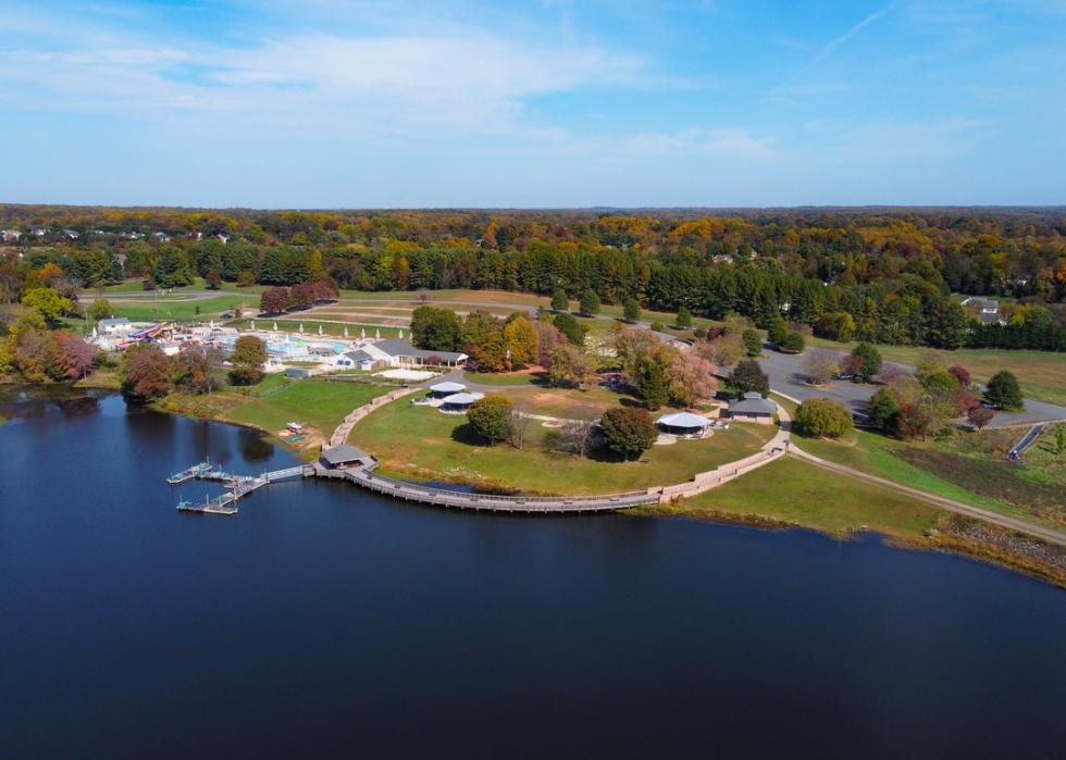 Lake Fairfax in Reston, Virginia