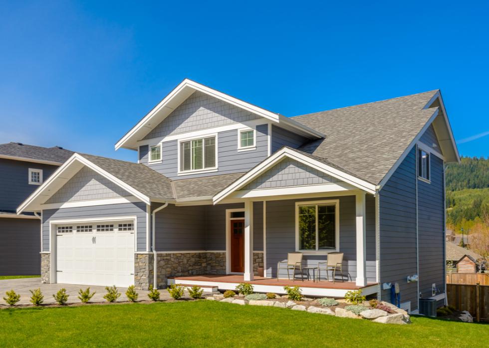 A suburban primary residence