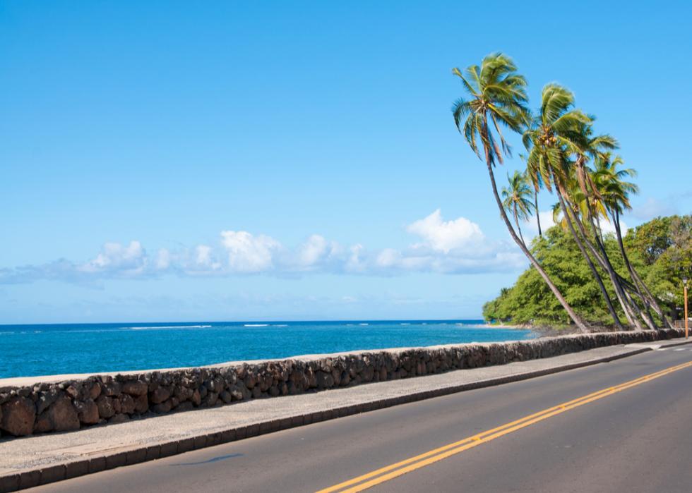 A road in Maui