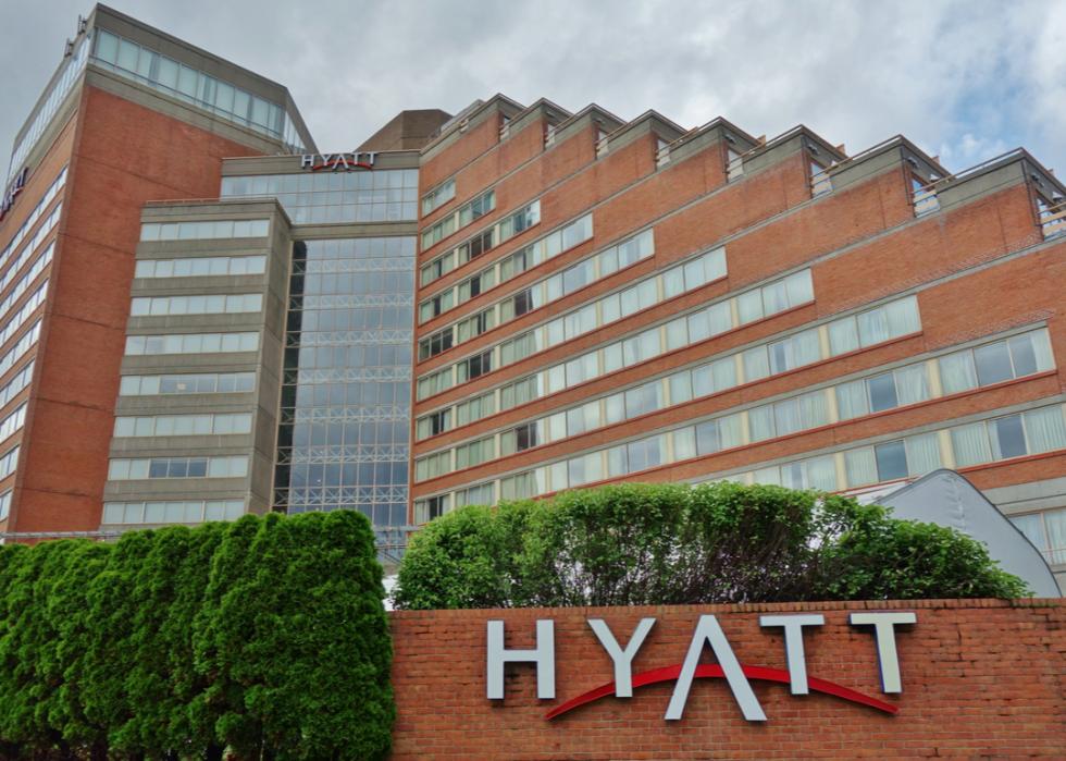 The Hyatt in Cambridge, Massachusetts
