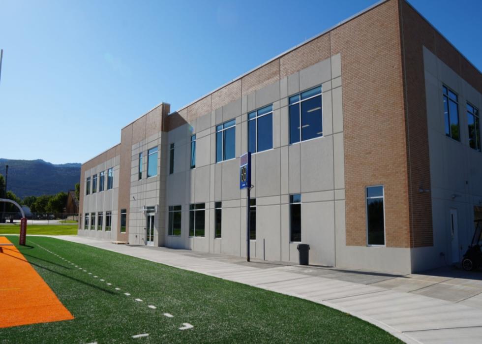 Snow College athletic building.