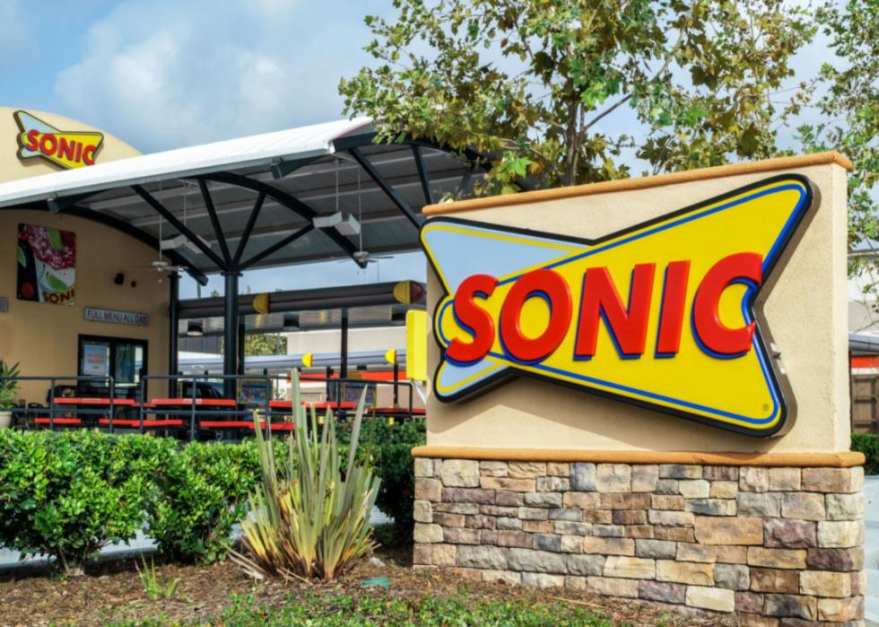 Sonic fast food restaurant.