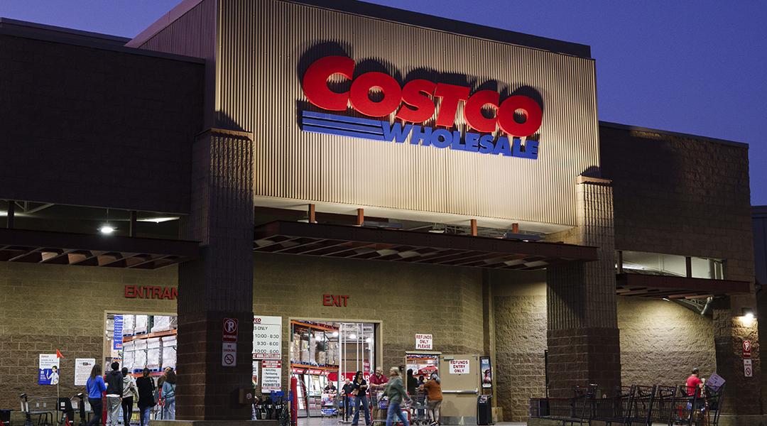 Shoppers enter a Costco Wholesale store in Peoria, Arizona.